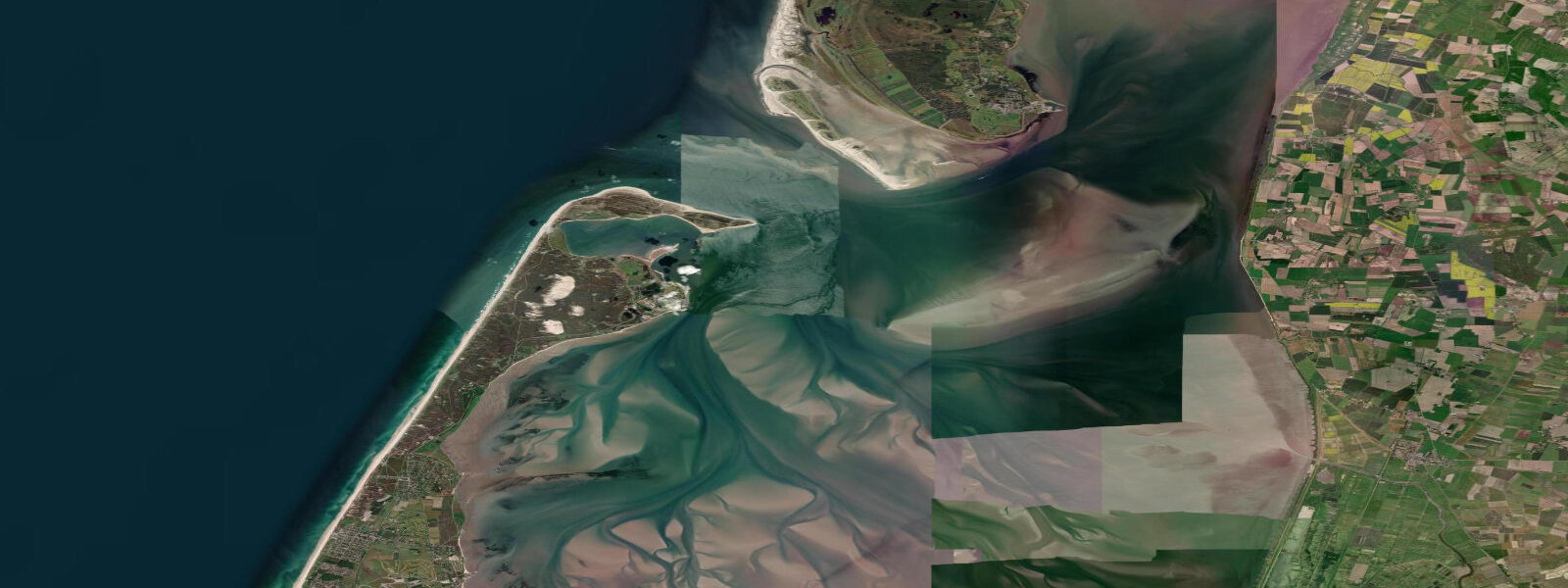 Satellite view of the coast near List