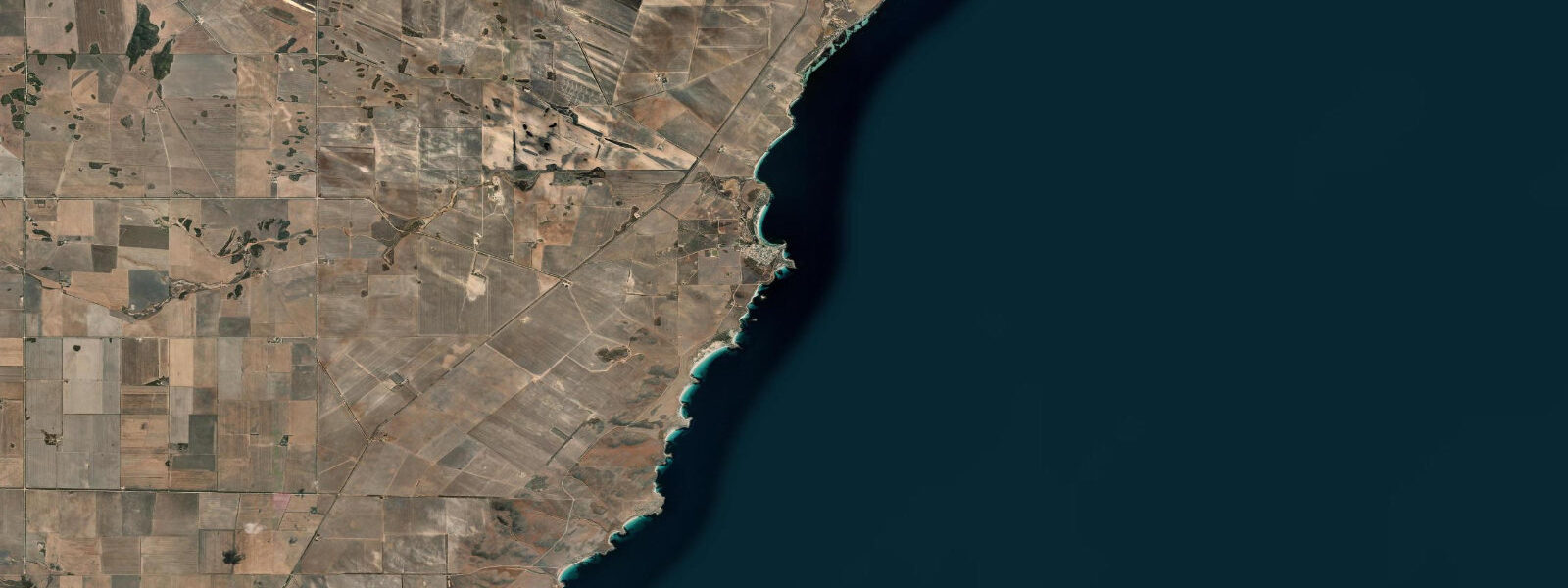 Satellite view of the coast near Port Neill